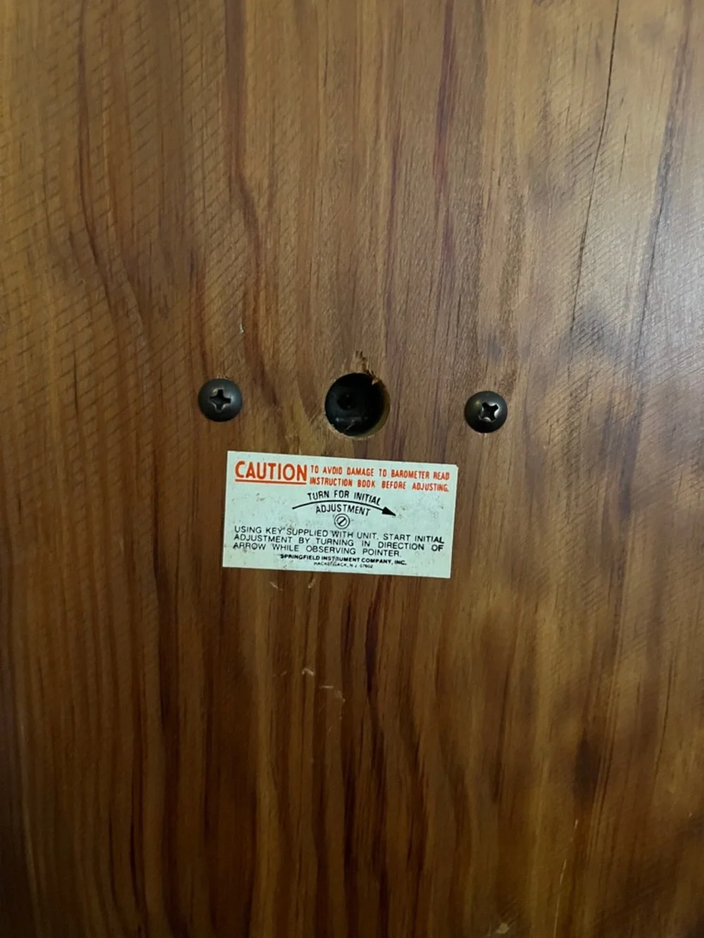 Thermometer Barometer Humidity Weather Station, Great Condition: